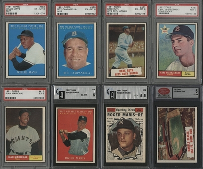 1961 Topps Baseball Complete Set (587)
